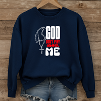 Load image into Gallery viewer, God Don't Play About Me, Jesus Shirt, Christian Catholic Sweatshirt, Faith Based Pullover, Religious Gift