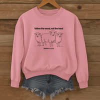Load image into Gallery viewer, Follow The Word Not The Herd Unisex Sweatshirt