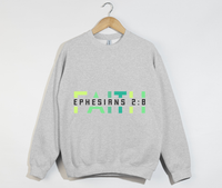 Load image into Gallery viewer, Faith - Ephesians 2:8 Christian Sweatshirt