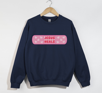 Load image into Gallery viewer, Jesus Heals - Christian Sweatshirt
