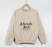 Load image into Gallery viewer, Jehovah Jireh, The Lord Will See Or Provide - Christian Sweatshirt
