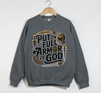 Load image into Gallery viewer, Put On The Full Armor Of God - Christian Sweatshirt
