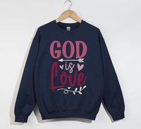 Load image into Gallery viewer, God Is Love - Christian Sweatshirt
