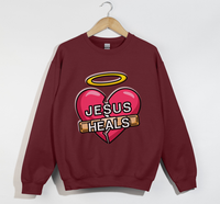 Load image into Gallery viewer, Jesus Heals The Brokenhearted - Sweatshirt
