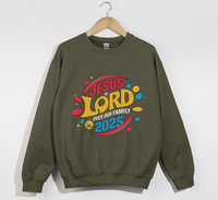 Load image into Gallery viewer, Jesus Is Lord Over Our Family - 2025 New Year Sweatshirt
