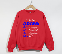Load image into Gallery viewer, I’m Her ADAM  – Husband &amp; Boyfriend Sweatshirt
