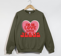 Load image into Gallery viewer, I&#39;m In Love With Jesus - Christian Sweatshirt
