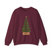 Load image into Gallery viewer, Jesus Names Our Redeemer - Christmas Sweatshirt

