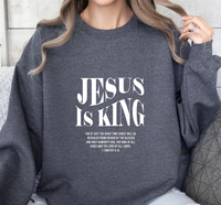 Load image into Gallery viewer, Jesus Is King Sweatshirt
