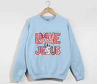Load image into Gallery viewer, Love Like Jesus - Christian Sweatshirt
