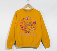 Load image into Gallery viewer, Grateful, Thankful, Blessed And Kind Of A Mess - Christian Sweatshirt
