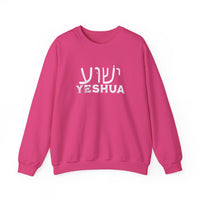 Load image into Gallery viewer, Yeshua Hebrew Christian Sweatshirt, Jesus Shirt,  Messianic Christian Gift
