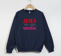 Load image into Gallery viewer, Jesus Is My Valentine - Sweatshirt
