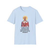 Load image into Gallery viewer, St Nicholas Funny Meme Unisex Tee
