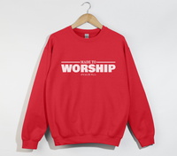 Load image into Gallery viewer, Made To Worship - Christian Sweatshirt
