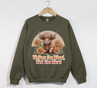 Load image into Gallery viewer, Follow The Word, Not The Herd - Christian Sweatshirt
