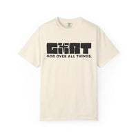 Load image into Gallery viewer, God Over All Things GOAT Shirt - Comfort Colors Men's Tee