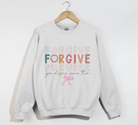 Load image into Gallery viewer, Forgive, Peace Them - Christian Sweatshirt
