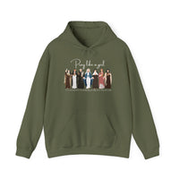 Load image into Gallery viewer, Pray Like a Girl Hoodie with Names