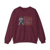 Load image into Gallery viewer, Daughter of a King, Christian Sweatshirt, Woman of God Armor of Faith, Christian Mom Gift