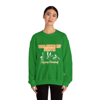 Load image into Gallery viewer, Walking by Faith, Tripping Constantly Sweatshirt, Christian Crewneck, Religious Pullover, Christian Gift, Religious Clothing
