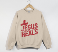 Load image into Gallery viewer, Jesus Heals The Brokenhearted - Sweatshirt
