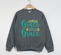 Load image into Gallery viewer, Grace Upon Grace - Christian Sweatshirt
