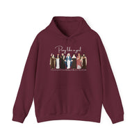 Load image into Gallery viewer, Pray Like a Girl Hoodie with Names
