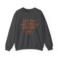 Load image into Gallery viewer, Are You Fall-O-Ween Jesus Shirt | Christian Pumpkin Fall Halloween Scripture Tee
