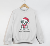 Load image into Gallery viewer, Merry Christmas Puppy Print Sweatshirt
