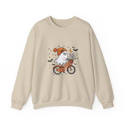 Ghost on a Bike Sweatshirt