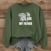 Load image into Gallery viewer, I Took a DNA Test, God Is My Father, Christian Sweatshirt, Faith Gift Ideas, Jesus Shirt