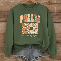 Load image into Gallery viewer, Psalm 23 Floral Sweatshirt