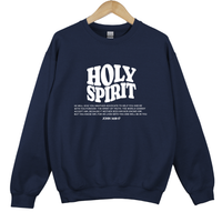 Load image into Gallery viewer, Holy Spirit Christian Sweatshirt, Faith Based Church Outfit, Bible Verse Shirt, Jesus Shirt, Christian Gift ideas