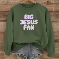Load image into Gallery viewer, Big Jesus Fan, Christian Jesus Shirt, Jesus Lover Gift for Christian