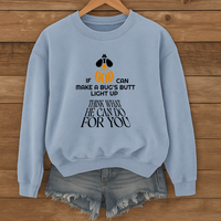 Load image into Gallery viewer, If God Can Make a Bugs Butt Light Up, Christian Sweatshirt, Jesus Inspirational, Firefly Shirt