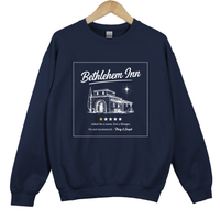 Load image into Gallery viewer, Bethlehem Inn - Holy Night Christmas Sweatshirt