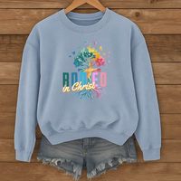 Load image into Gallery viewer, Rooted in Christ, Christian Sweatshirt, Jesus Lover Shirt, Religious Gift for Believers