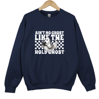 Load image into Gallery viewer, Ain't No Ghost Like the Holy Ghost - Funny Christian Sweatshirt, Halloween Shirt