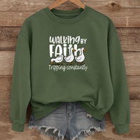 Load image into Gallery viewer, Walking by Faith - Tripping Constantly Goose Themed Shirt
