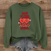 Load image into Gallery viewer, Man Of God Loved By His Woman, Valentines Gift, Heart Shirt, Father's Day, Boyfriend Shirt