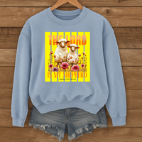Load image into Gallery viewer, Psalm 23, The Lord Is My Shepherd, Christian Floral Sweatshirt, Bible Verse Shirt