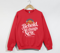 Load image into Gallery viewer, Behold, I Am Making All Things New - Christian Sweatshirt
