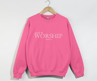 Load image into Gallery viewer, Made To Worship - Christian Sweatshirt

