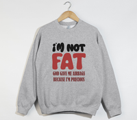 Load image into Gallery viewer, Christian Humor: God Gave Me Airbags Sweatshirt