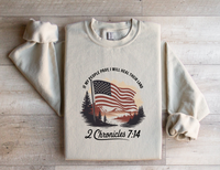 Load image into Gallery viewer, If My People Pray, I Will Heal Their Land Sweatshirt
