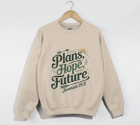 Load image into Gallery viewer, Jeremiah 29:11 Plans, Hope And Future - Sweatshirt
