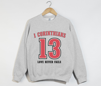 Load image into Gallery viewer, 1 Corinthians 13 Inspired Sweatshirt - Love in Every Stitch
