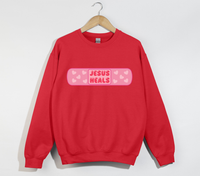 Load image into Gallery viewer, Jesus Heals - Christian Sweatshirt

