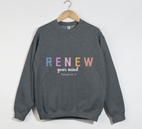 Load image into Gallery viewer, Renew Your Mind - Christian Sweatshirt